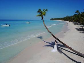 Wedding on the island Saona