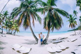 Wedding on the island Saona