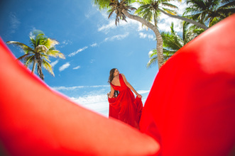 Wedding on the island Saona